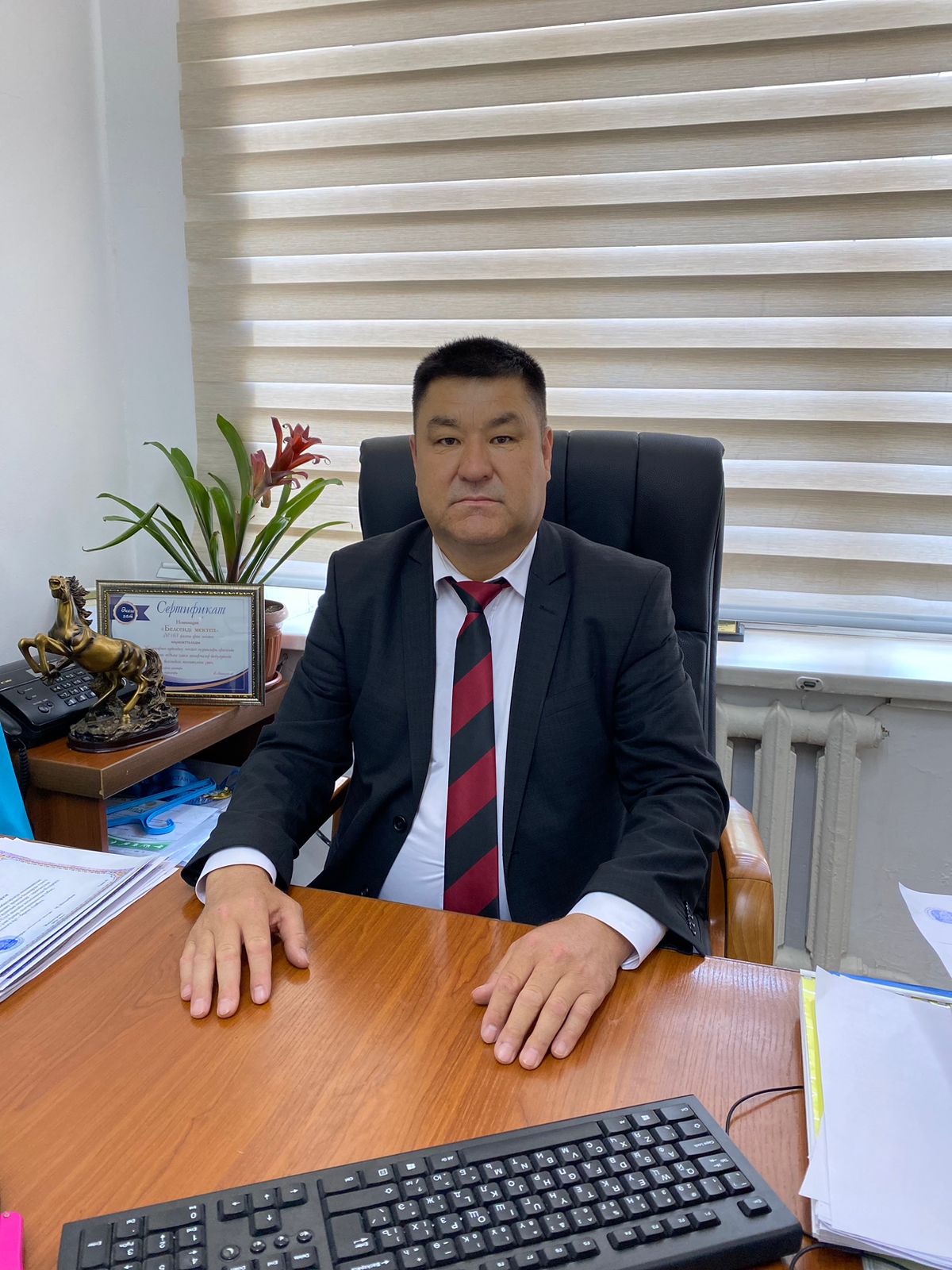 Shalysbayev Mukhtar Nurtasovich.